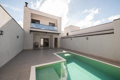 Sobrado à venda em Indaiatuba, Jardim Toscana, com 3 suítes, com 198 m²